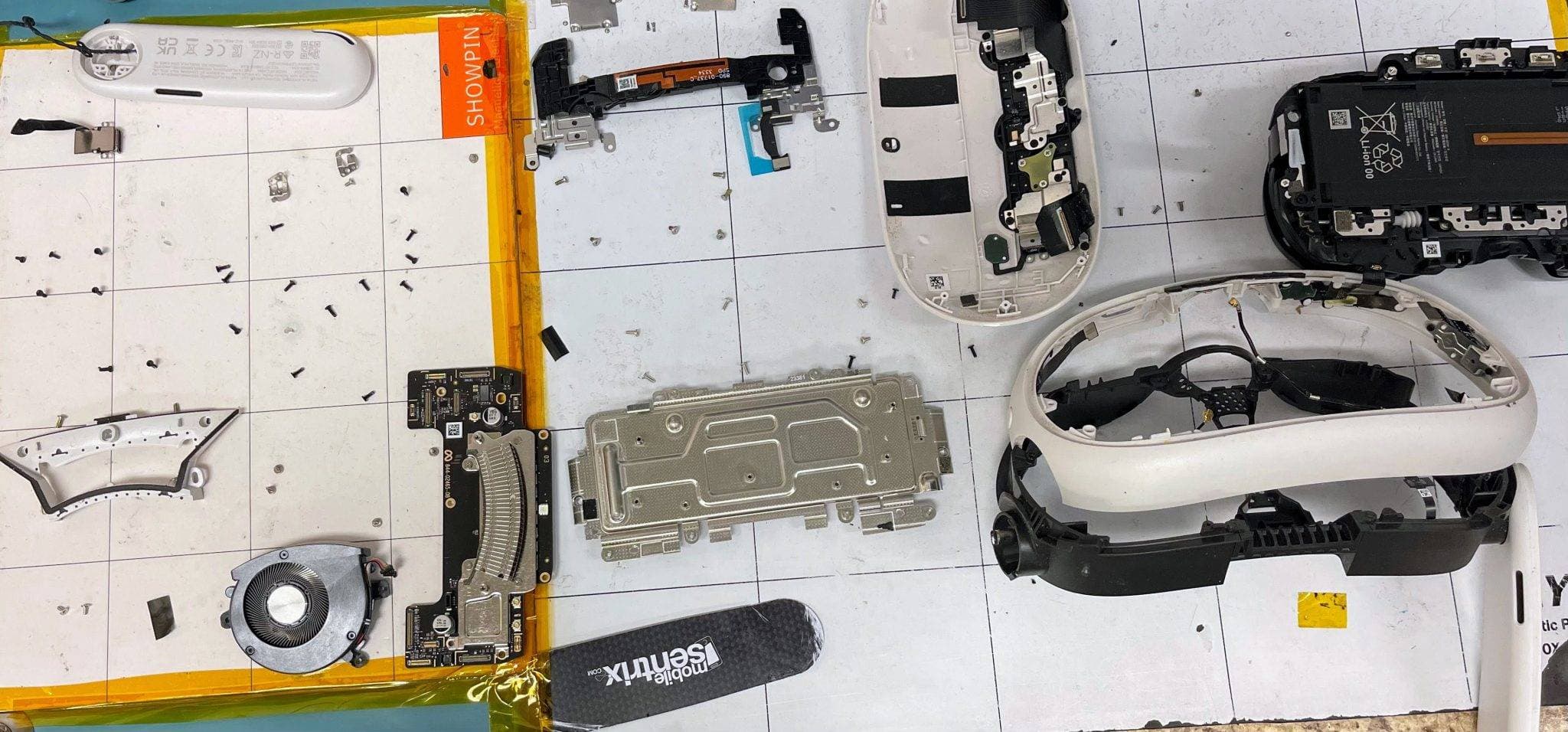 VR Technician Working